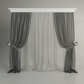 gray curtains of mikrovuali