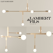 Lambert &amp; Fils Cliff Suspension Lamp