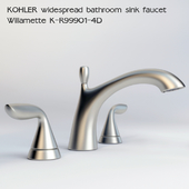 Kohler widespread bathroom sink faucet Willamette K-R99901-4D