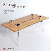 SlowWood Corteccia table