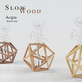 SlowWood Acqua Icosahedron