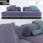 Sofa Sanders from ditre italia