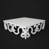 Coffee table Christopher Guy ACANTHUS 2014 76-0190 White Lacquer