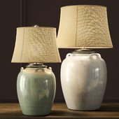Pottery Barn | Courtney Ceramic Table Lamps