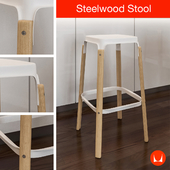 Steelwood Stool