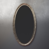 Зеркало овальное (багет арт.BR 1034-GLDR1)