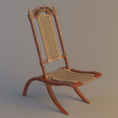 Викторианский складной стул