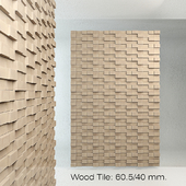 Decorative wood panels for walls.