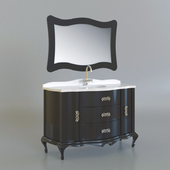 Washbasin cabinet with mirror Macral Venecia