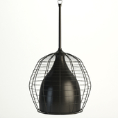 Cage suspension lamp