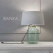 The lamp in the form of banks