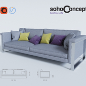 Sohoconcept - Boston-sofa