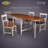 IKEA Gemlebi table chairs