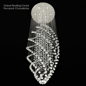 Gabor Floating Crystal Pendant Chandelier