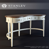 Stanley_Charleston Regency-Pinckney Kidney Desk in Ropemakers White
