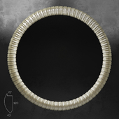 Round Mirror (baguette art.TL1151-3453)