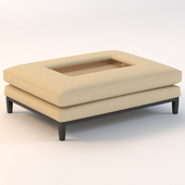 Ottoman with tray