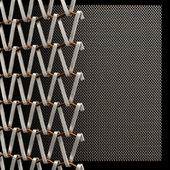 Architectural metal mesh 16x22mm