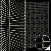 Architectural metal mesh 57x5mm