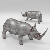 Figurine of rhinoceros