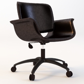 Hughes Leather Office Chair