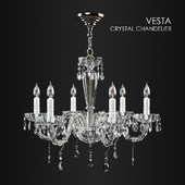 Vesta Clear Chandelier