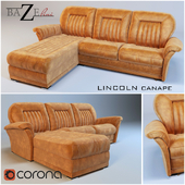 Sofa Lincoln with canapés