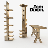 Tom Dixon Mass Brass Book Stand and Console
