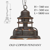 Old Copper Pendant