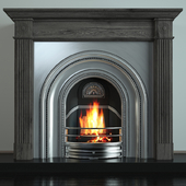 Cast iron fireplace Stovax - DECORATIVE ARCHED