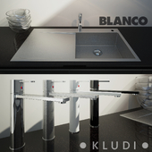 BLANCO FLOW XL 6 S-IF / Kludi Zenta