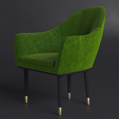 Green restaurant chair