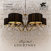 Chandelier Arte lamp Crystal Courtney