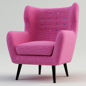 MADE KUBRICK WING BACK CHAIR