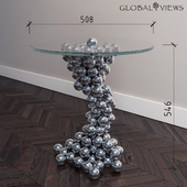 Global Views Raquel Sphere Side Table