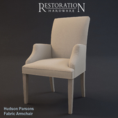 RH Hudson Parsons Fabric Armchair