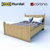 Каркас кровати IKEA Гурдаль