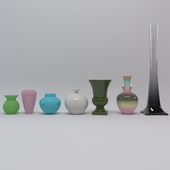 Set of vases - 7 pieces