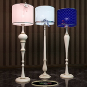 Floor lamps GIORGIOCASA, Italy, art. L1, L5, L10