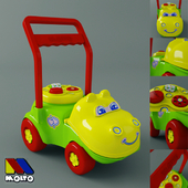 Rolling toys Hippo