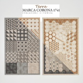 Italian tiles Marca Corona 1741 Terra.