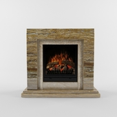 Fireplace with firebox ellekticheskoy
