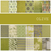 18 ковров в цвете OLIVE