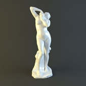 Скульптура Венера выходящая из воды