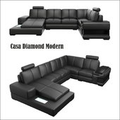 Диван Casa Diamond - Modern Leather Sectional Sofa