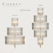 Currey & Compamy BEVILACQUA Medium and Large chandeliers