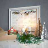 Decorative Christmas set
