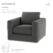 EICHHOLTZ Chair Atlanta 109119