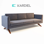 Kardiel Catherine Midcentury Modern 3-Seat Sofa