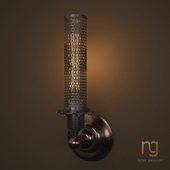 Edison Perforated Metal Sconce